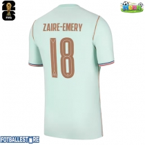 Frankrike Warren Zaire-Emery #18 Bortedrakt VM 2026 Kortermet